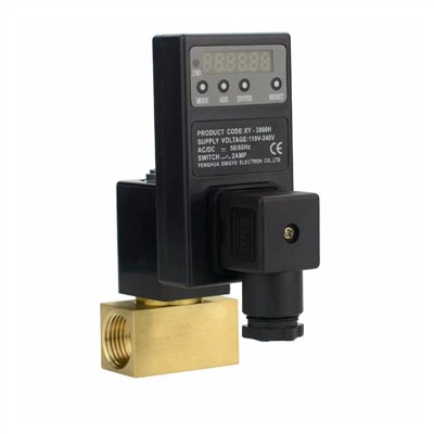 válvula solenoide controlada por temporizador de drenaje automático