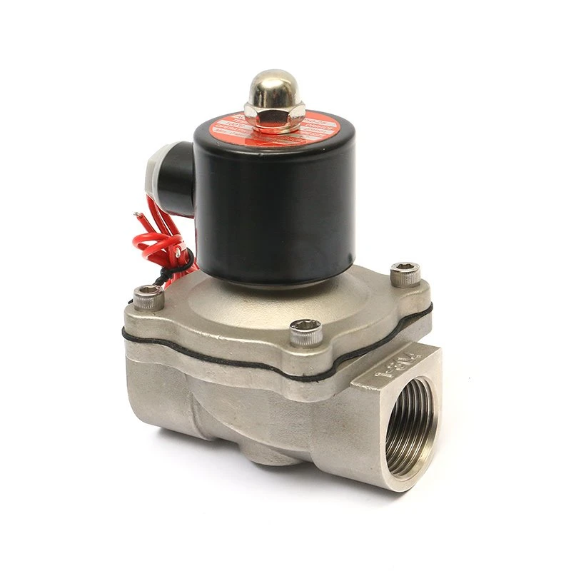 Válvula solenoide de acero inoxidable