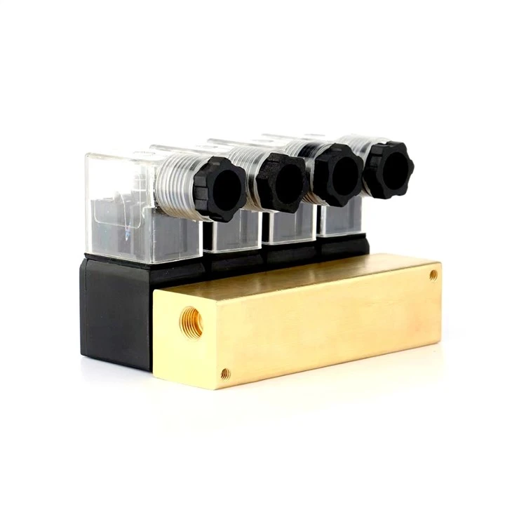 miniature solenoid valve manifold-2